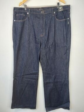 NWT Silver Jeans Co. Highly Desirable High Rise Straight Trouser Jean Indigo